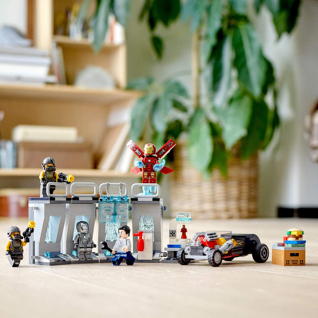 LEGO Marvel Avengers Iron Man Armory 76167 Building Kit (258 Pieces)